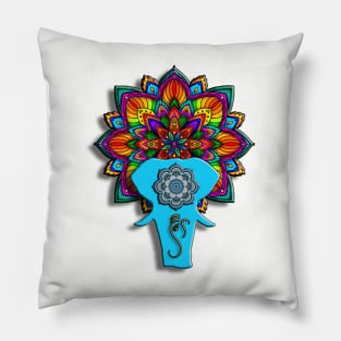 Elefante Mandala Pillow