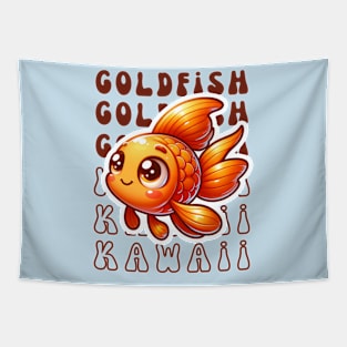 Kawaii Goldfish Tapestry