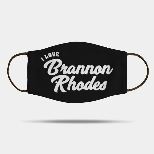 I Love Brannon Rhodes Porn Star Mask Teepublic