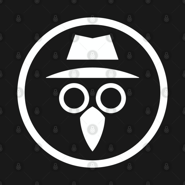 Plague Doctor Icon (White) by inotyler