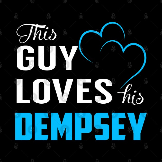 This Guy Loves His DEMPSEY by TrudiWinogradqa