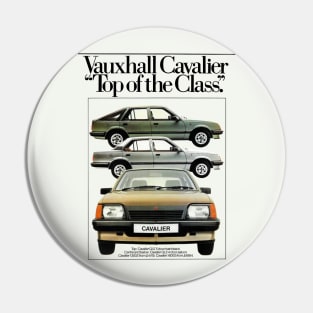 VAUXHALL CAVALIER - advert Pin