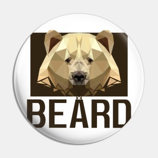 bear lowpoly art Pin