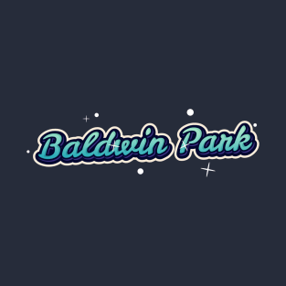 Baldwin Park city California -Retro- T-Shirt