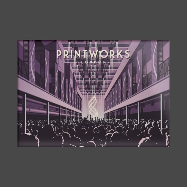 Printworks Nightclub by brizzaleave