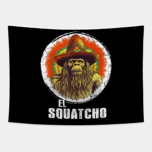 El Squatcho Portrait Tapestry