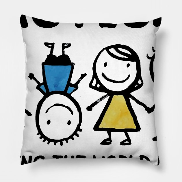 Autism Awareness Pillow by jonalexlove