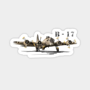 Bomber B-17 Magnet