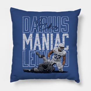 Darius Leonard Indianapolis The Maniac Pillow