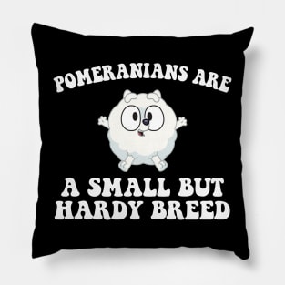 Small but Hardy Breed Pom Pom Pillow