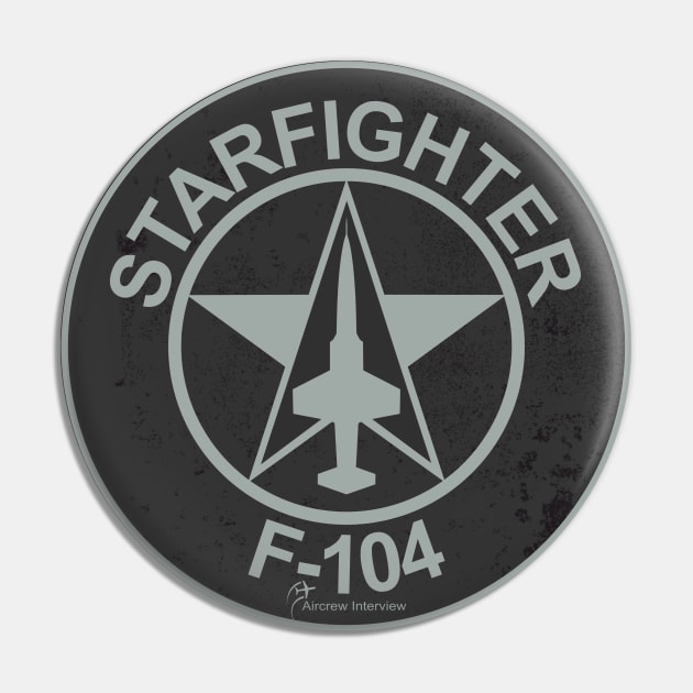 F-104 Starfighter Pin by Aircrew Interview