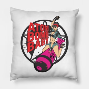 Atom Bomb Baby Pillow