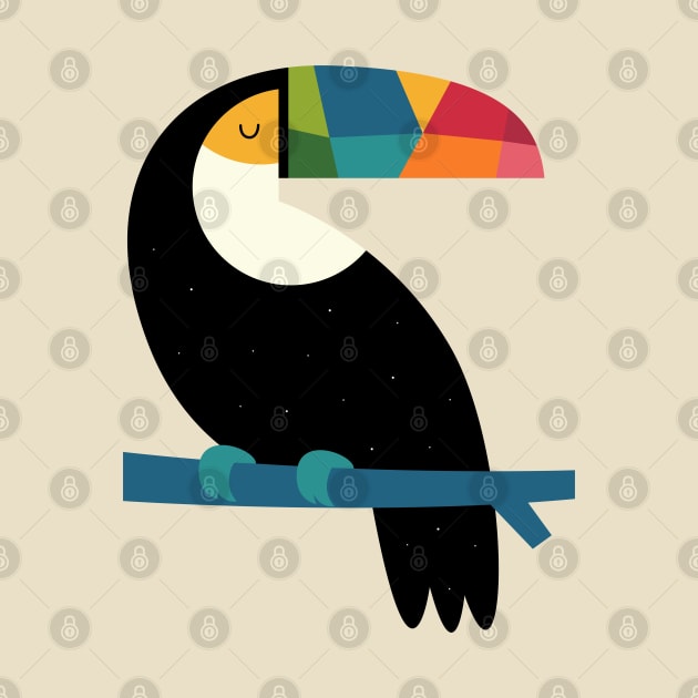 Rainbow Toucan by AndyWestface