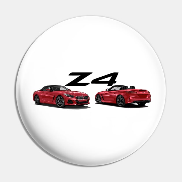 Bmw Z4 (G29) Red Pin by Woreth