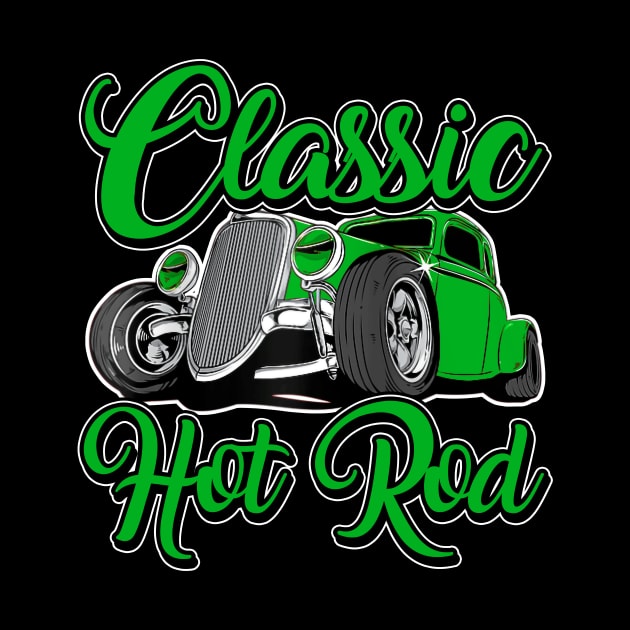 Classic Hotrod by Nifty T Shirts