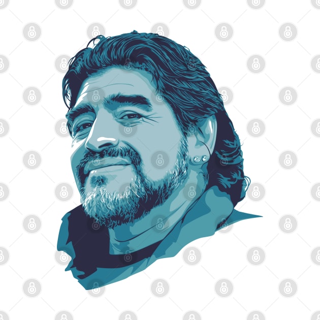 Maradona by art object