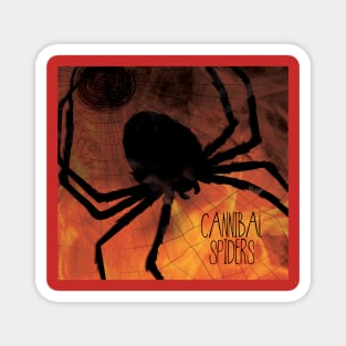 Cannibal Spiders Magnet