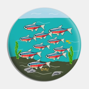 Neon Tetra Pin