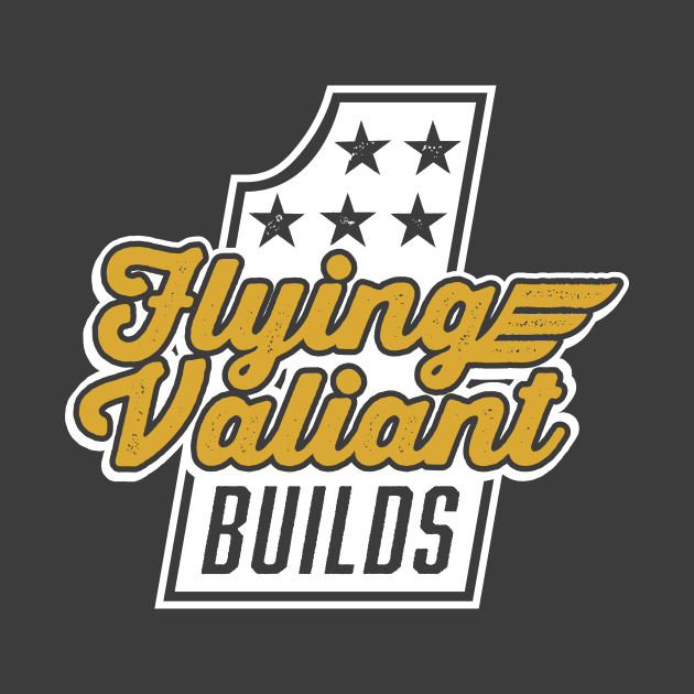 Flying Valiant Builds - (Stunt Style - White & Gold on Asphalt) by jepegdesign