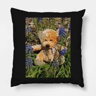 Playing With Muscari Pillow