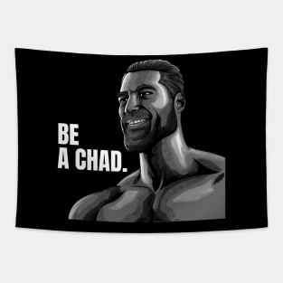 Giga Chad Meme Tapestry