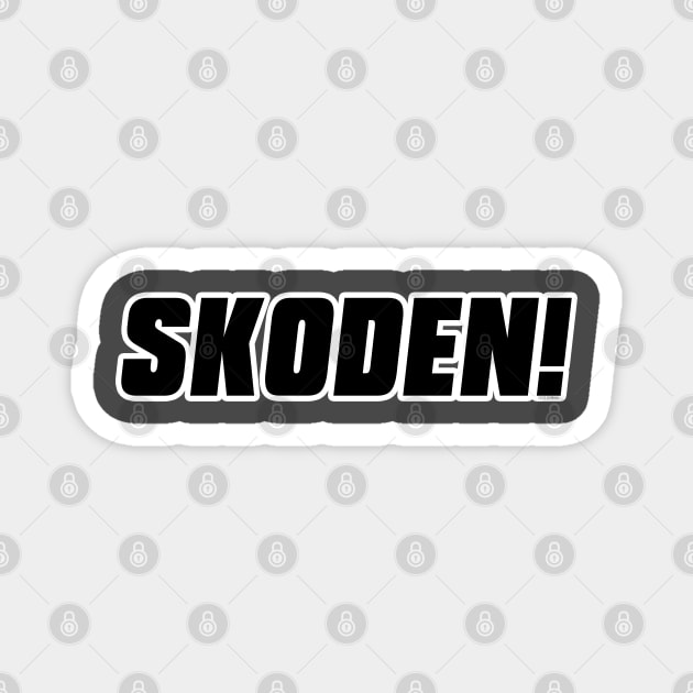 Skoden! Rez Dogs by CH3Media Magnet by CH3Media