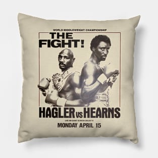 Hagler vs Hearns Pillow