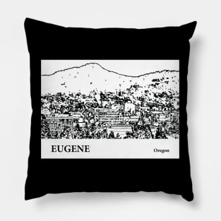 Eugene - Oregon Pillow