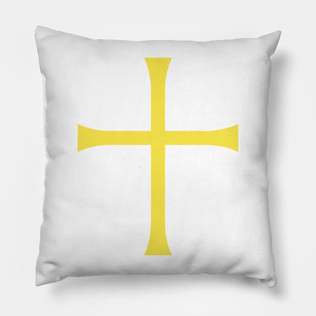 Nord-Trøndelag Pillow by Wickedcartoons