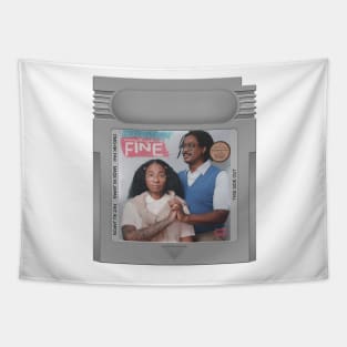 Everything's Fine Game Cartridge Tapestry