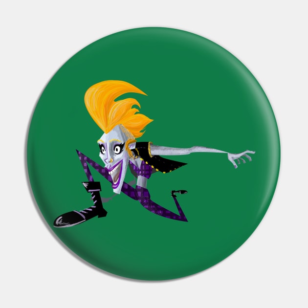 Punk life Pin by Christinedarts