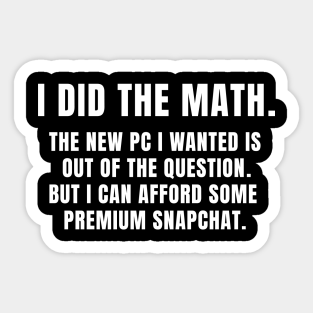 Snapchat Stickers Teepublic Uk
