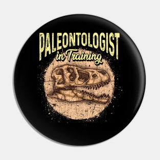 Paleontologist In Training Future Dinosaur Hunter Pin