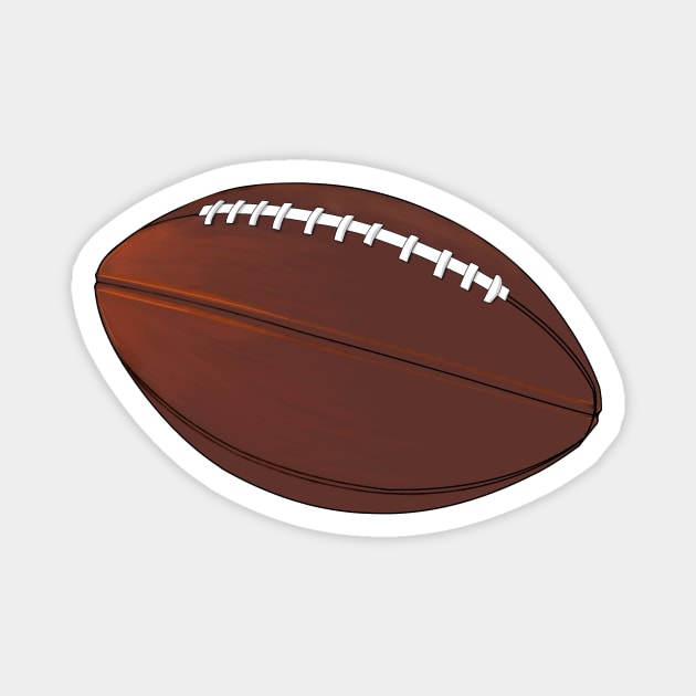 American Football Magnet by Hot-Mess-Zone