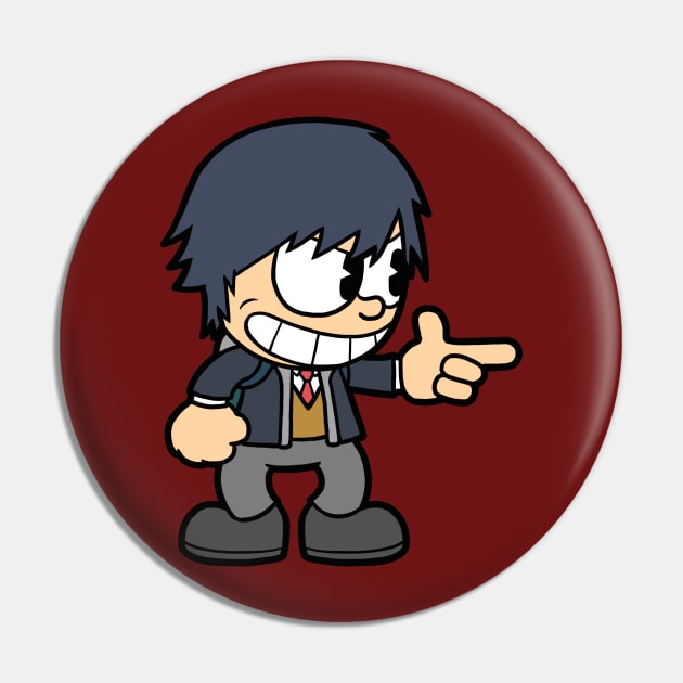 Hiro (Cuphead style) Pin by Gorilla Captain