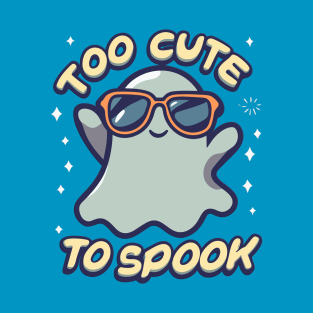 Too Cute To Spook Little Halloween Ghost T-Shirt