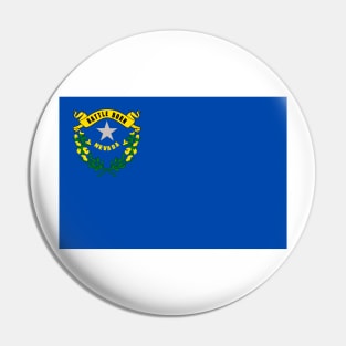 Nevada State Flag Pin