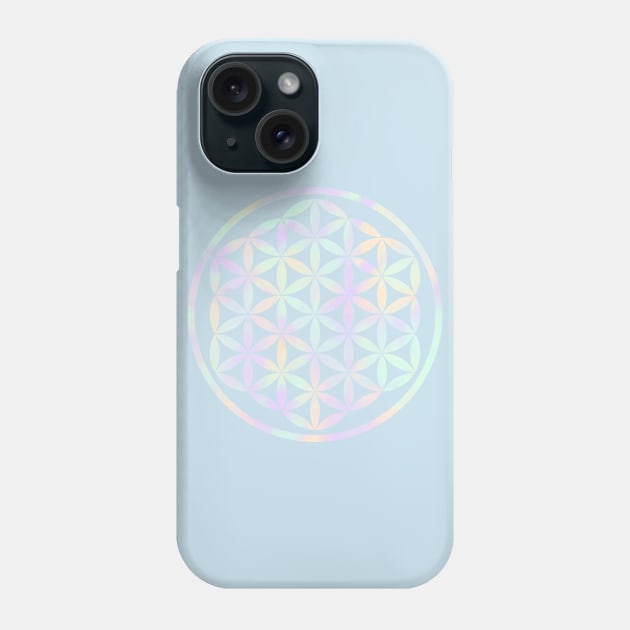 Flower of Life sacred Geometry Phone Case by Adaba