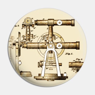 Theodolite - Patent Application Pin