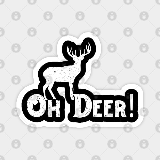 Oh Deer! Magnet by rodmendonca