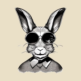 Easter Bunny Illustration T-Shirt