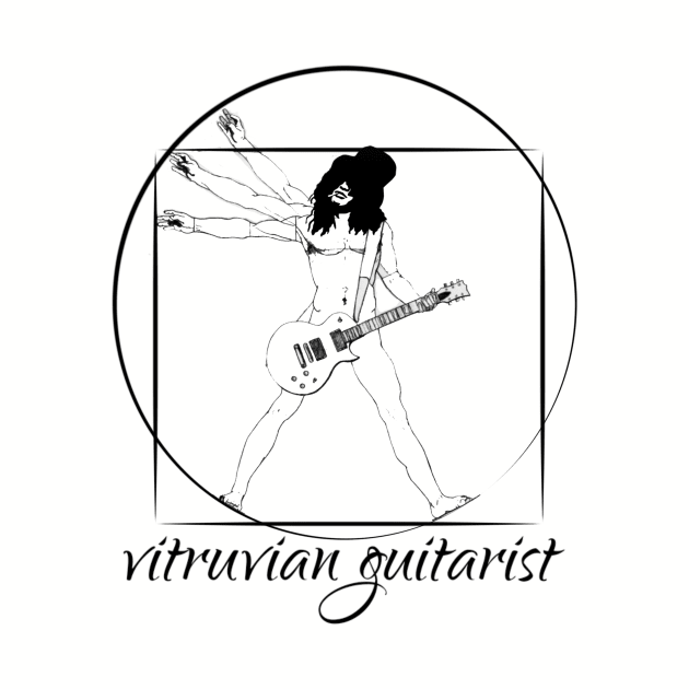 Vitruvian slash guitarist by Genzperdana