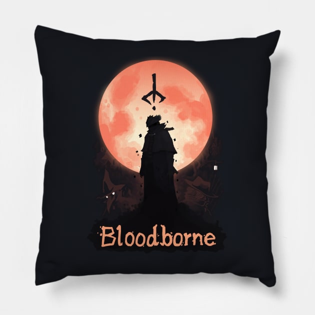 Paleblood Moon Pillow by chuylol