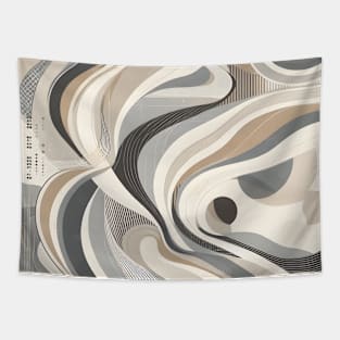 abstract art design Tapestry