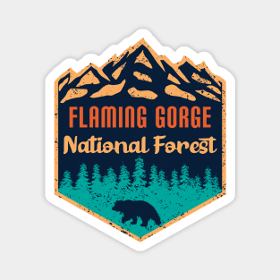 Flaming Gorge national forest Magnet