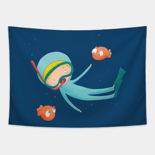 Diving Tapestry