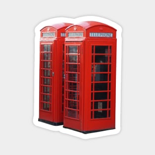 Red Phone Booth Magnet