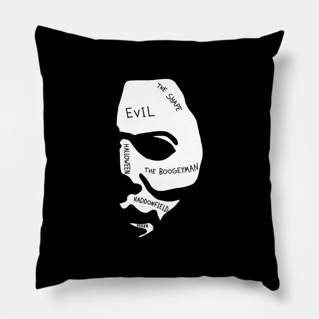 Michael Myers with Text Pillow by GiantAlienMonster