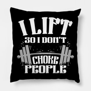 Funny Weightlifting Pillow