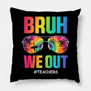 We Out Teacher Shirt, Bruh Teacher Shirt, Bruh We Out, Last Day of School T Shirt, Funny Summer, End of Year Teacher, Funny Teacher Pillow